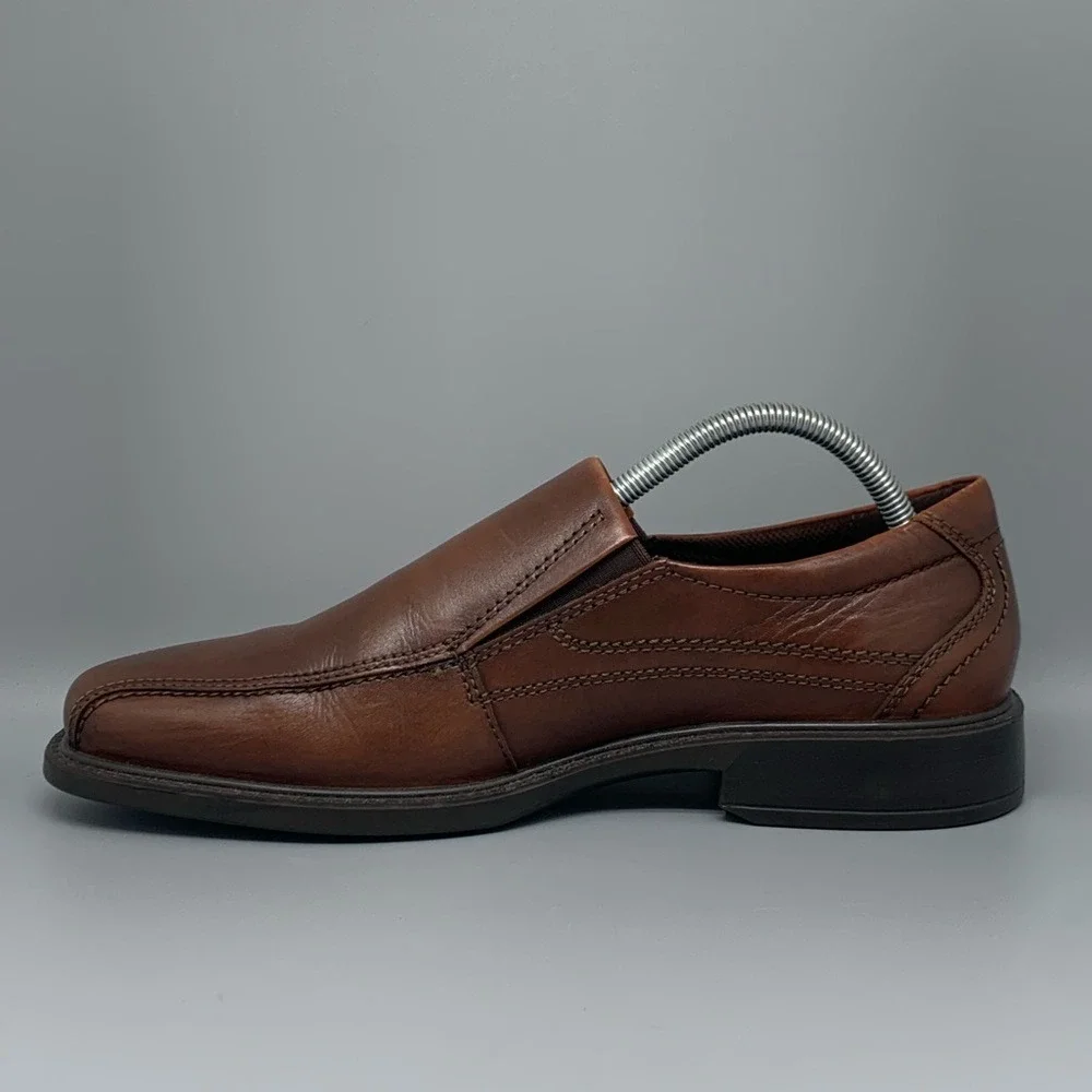 ECCO Helsinki 2 Apron Toe Slip On Oxford Shoes Men's Sz‎ 7.5